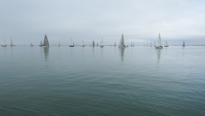 Windstilte voor de start